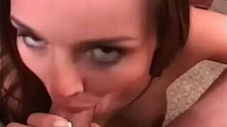 Very hot sexy babe gives a great blowjob porn video